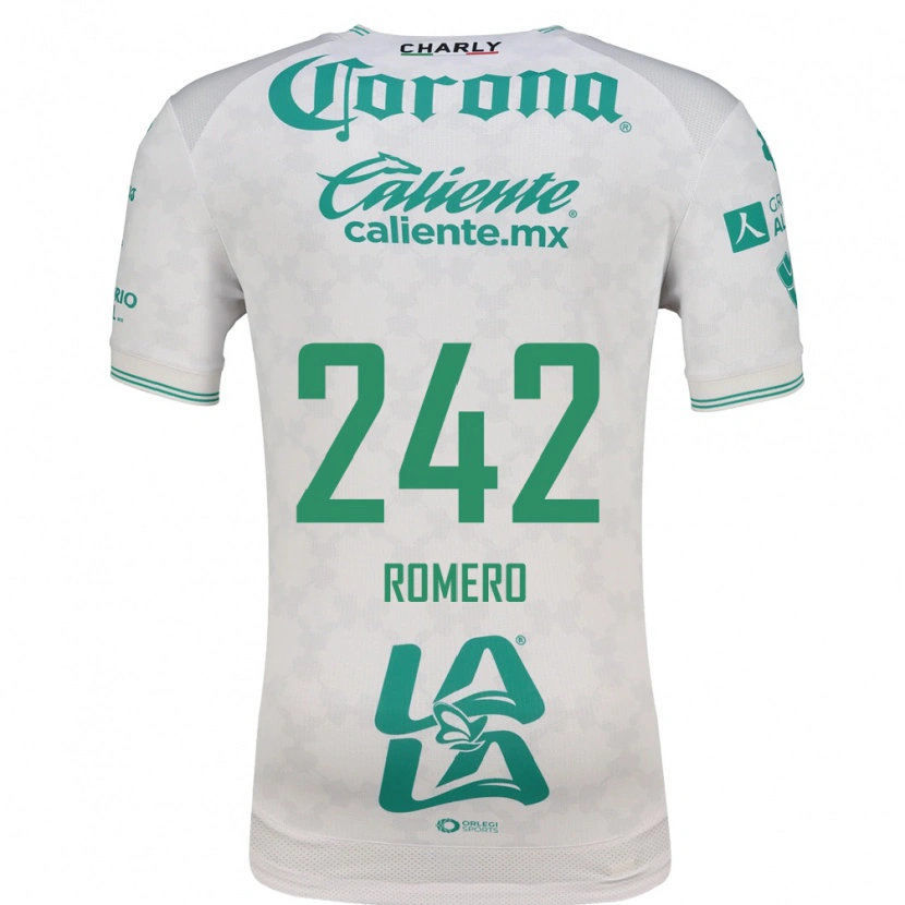 Danxen Men Ángel Romero #242 Light Green White Away Jersey 2026/27 T-Shirt