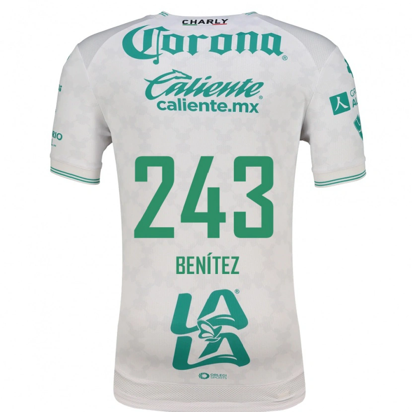 Danxen Men Gianluca Benítez #243 Light Green White Away Jersey 2026/27 T-Shirt