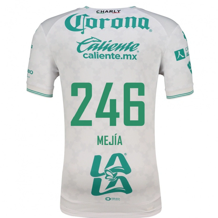 Danxen Men Diego Mejía #246 Light Green White Away Jersey 2026/27 T-Shirt