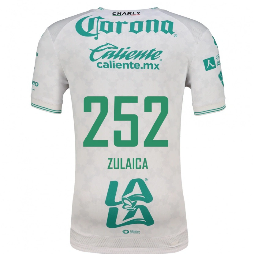 Danxen Men José Zulaica #252 Light Green White Away Jersey 2026/27 T-Shirt