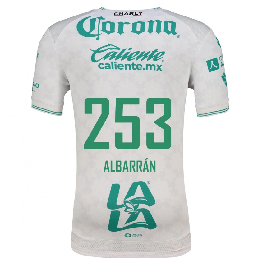 Danxen Men Rodrigo Albarrán #253 Light Green White Away Jersey 2026/27 T-Shirt