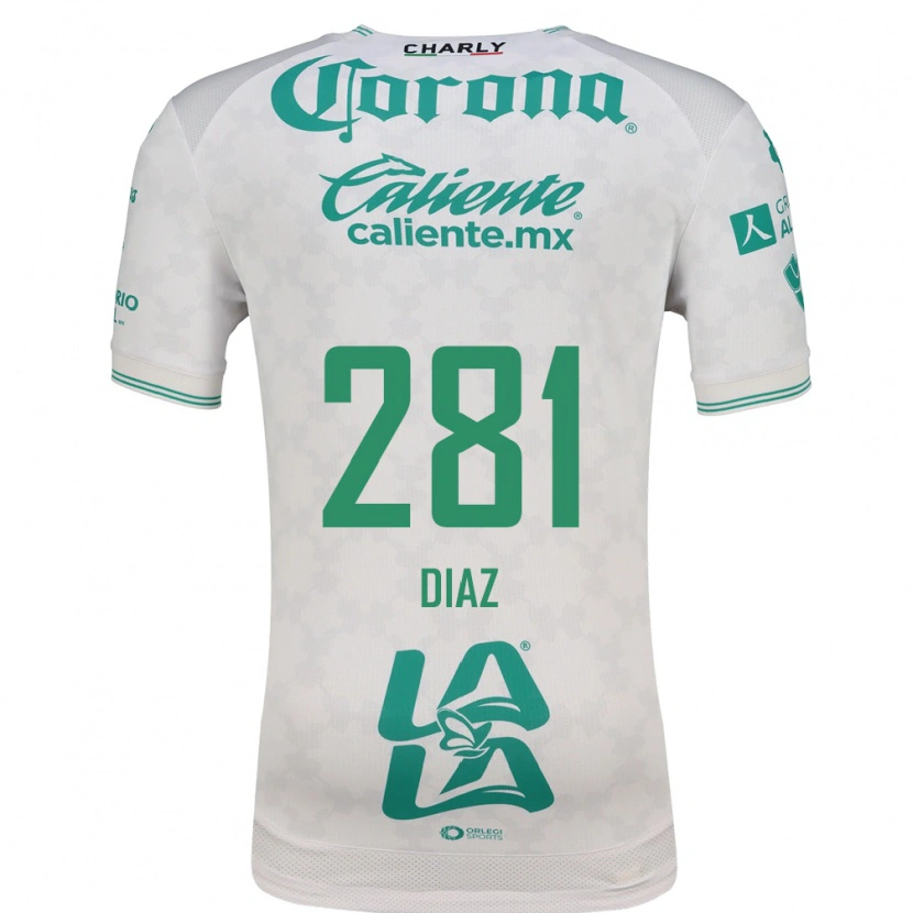 Danxen Men Didier Díaz #281 Light Green White Away Jersey 2026/27 T-Shirt