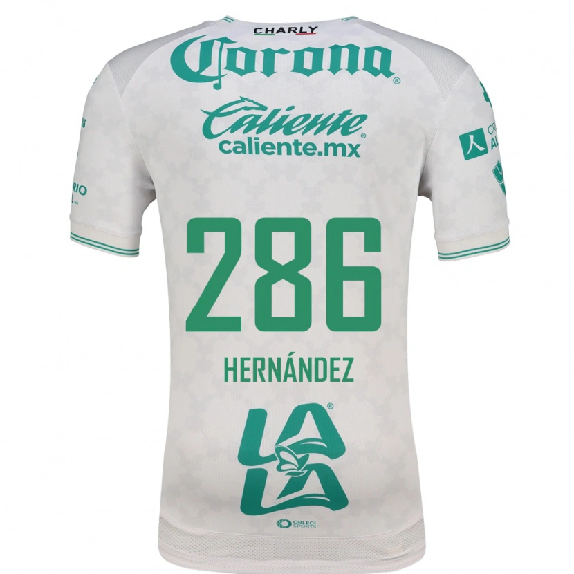 Danxen Men Diego Hernández #286 Light Green White Away Jersey 2026/27 T-Shirt