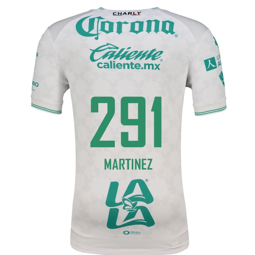 Danxen Men Leonardo Martínez #291 Light Green White Away Jersey 2026/27 T-Shirt