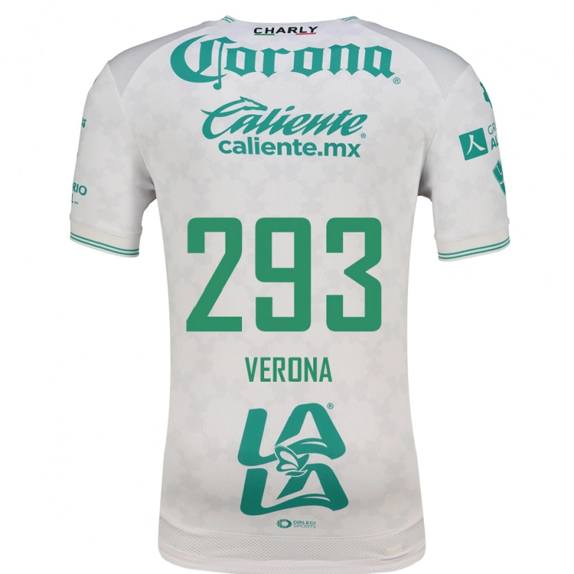 Danxen Men Jesús Verona #293 Light Green White Away Jersey 2026/27 T-Shirt