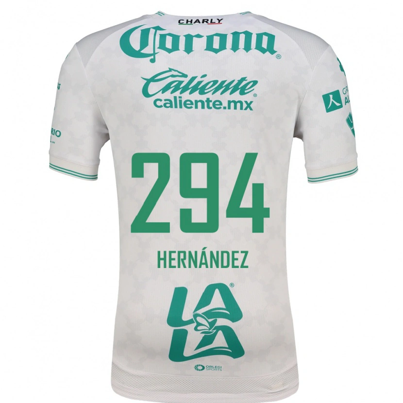 Danxen Men Matías Hernández #294 Light Green White Away Jersey 2026/27 T-Shirt