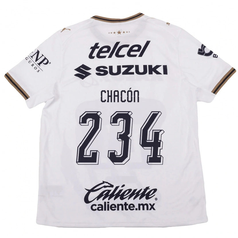 Danxen Men Nicolás Chacón #234 White Black Brown Away Jersey 2026/27 T-Shirt