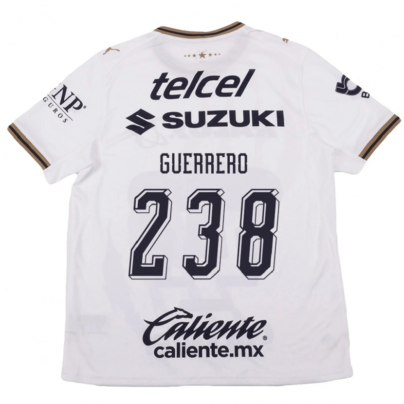 Danxen Men André Guerrero #238 White Black Brown Away Jersey 2026/27 T-Shirt