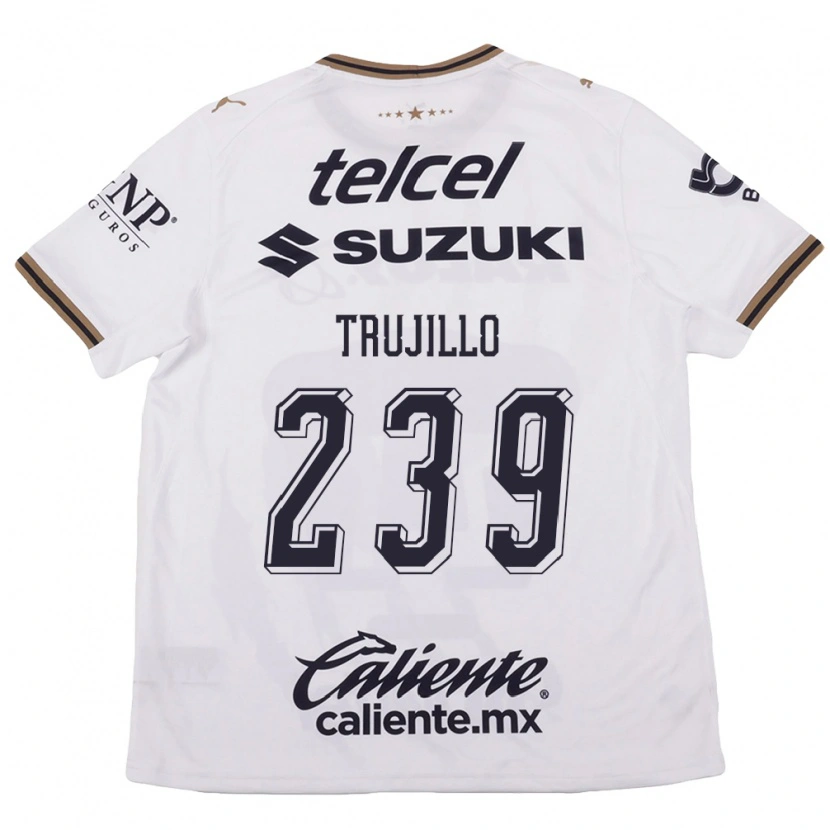 Danxen Men Axel Trujillo #239 White Black Brown Away Jersey 2026/27 T-Shirt