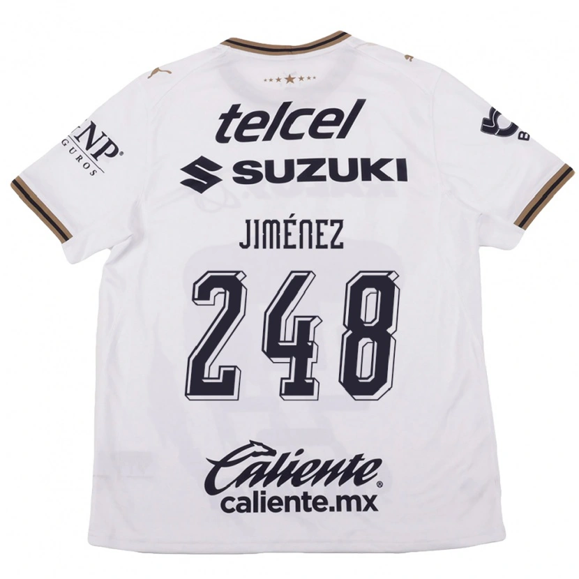 Danxen Men Iker Jiménez #248 White Black Brown Away Jersey 2026/27 T-Shirt