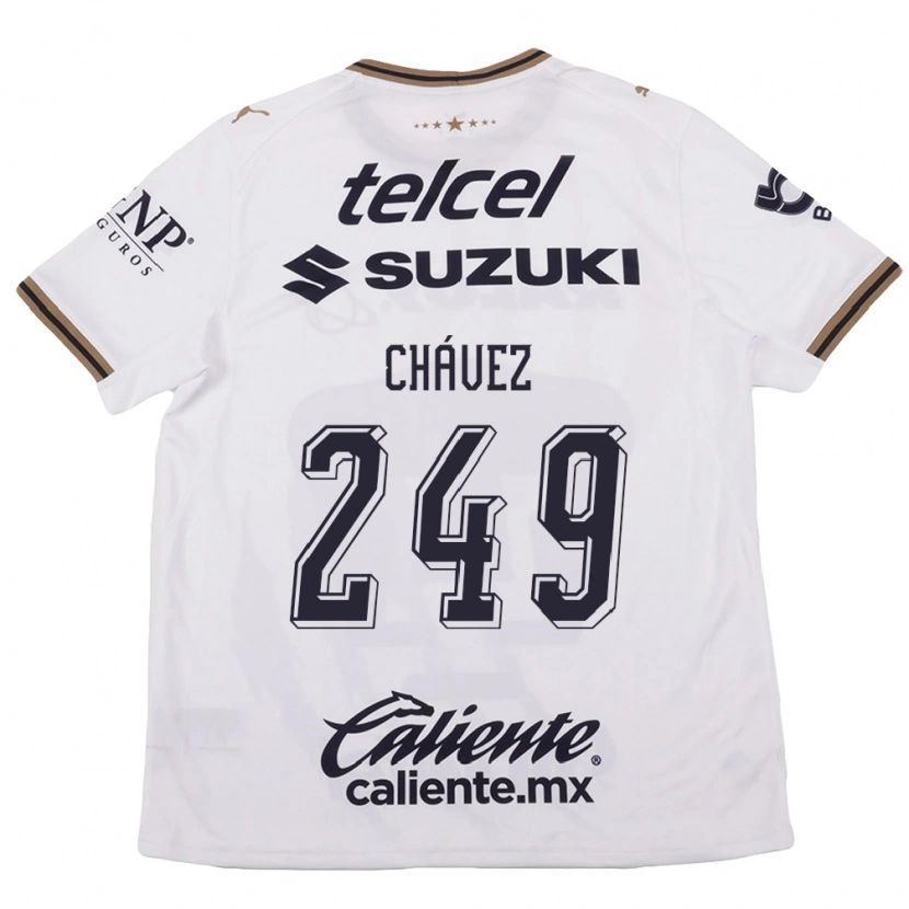 Danxen Men José Chávez #249 White Black Brown Away Jersey 2026/27 T-Shirt