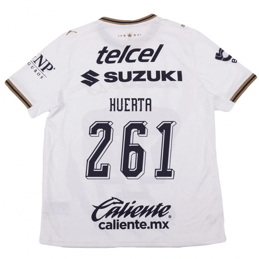 Danxen Men José Huerta #261 White Black Brown Away Jersey 2026/27 T-Shirt