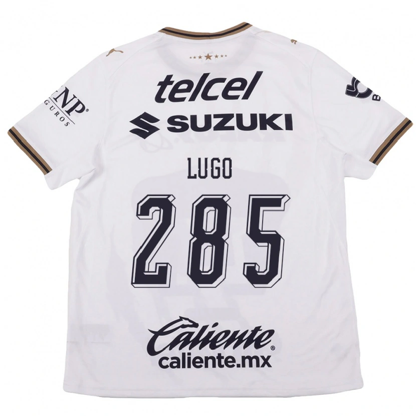 Danxen Men Nicolás Lugo #285 White Black Brown Away Jersey 2026/27 T-Shirt