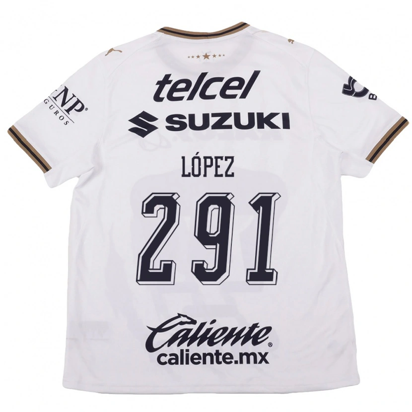Danxen Men Javier López #291 White Black Brown Away Jersey 2026/27 T-Shirt