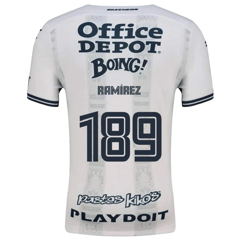Danxen Men Jonatan Ramírez #189 Red White Black Away Jersey 2026/27 T-Shirt