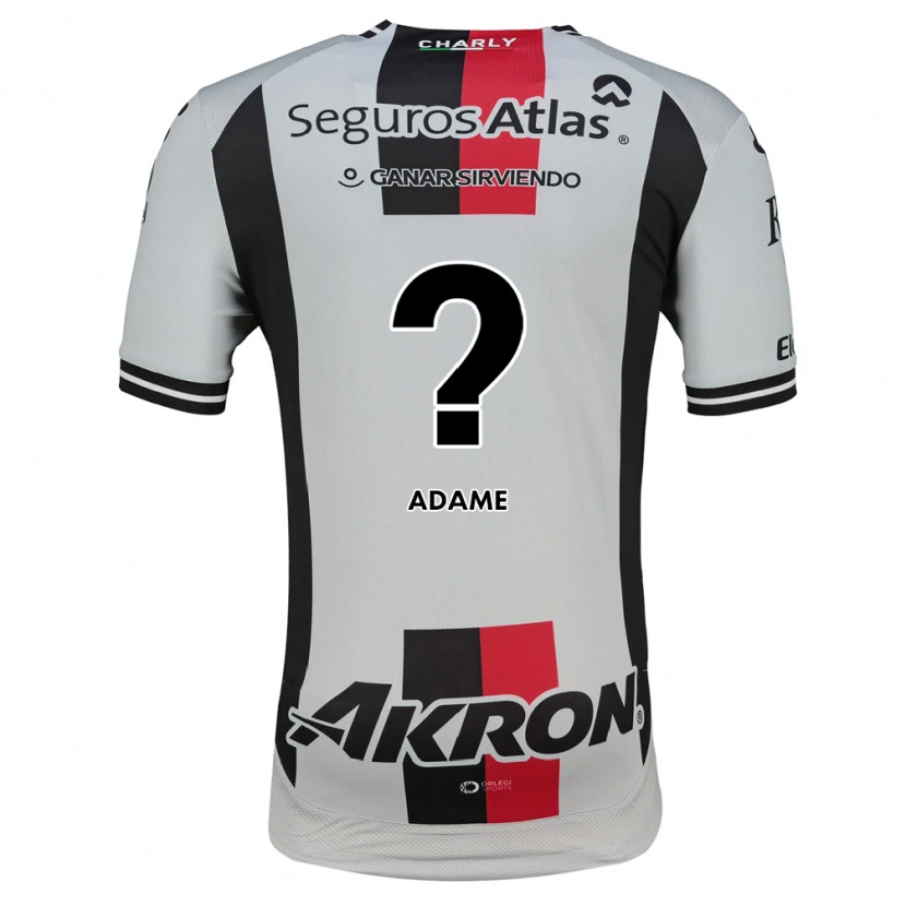 Danxen Men Edgar Adame #0 White Red Black Away Jersey 2026/27 T-Shirt
