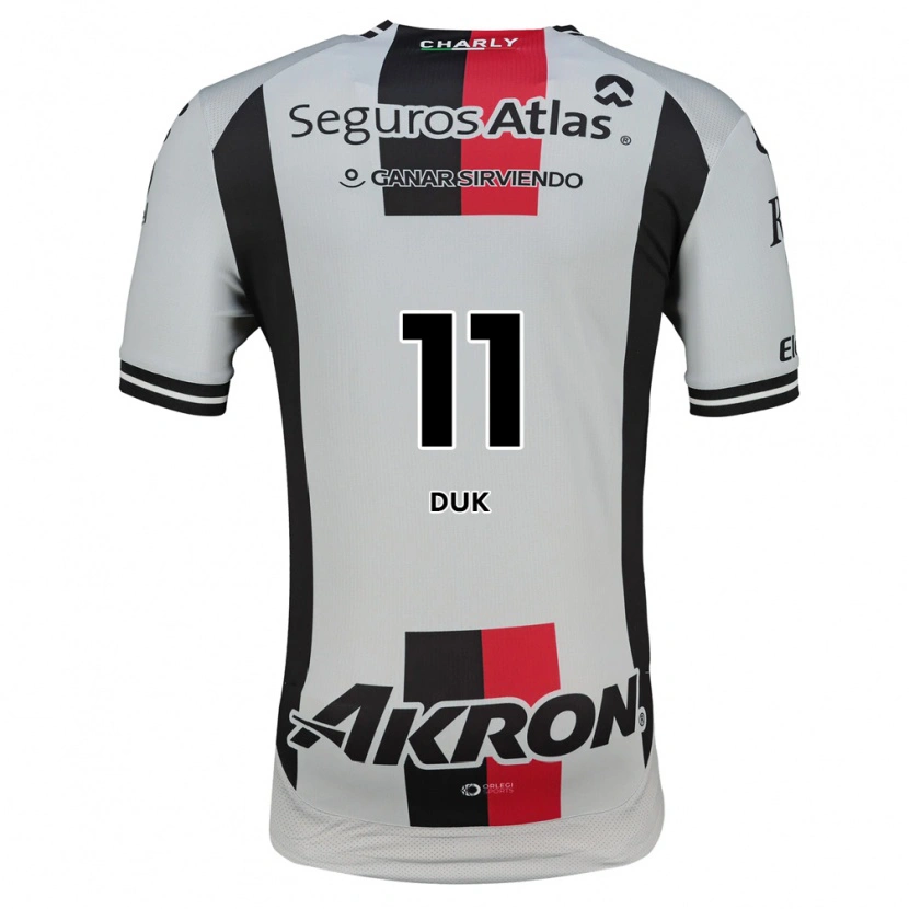 Danxen Men Duk #11 White Red Black Away Jersey 2026/27 T-Shirt