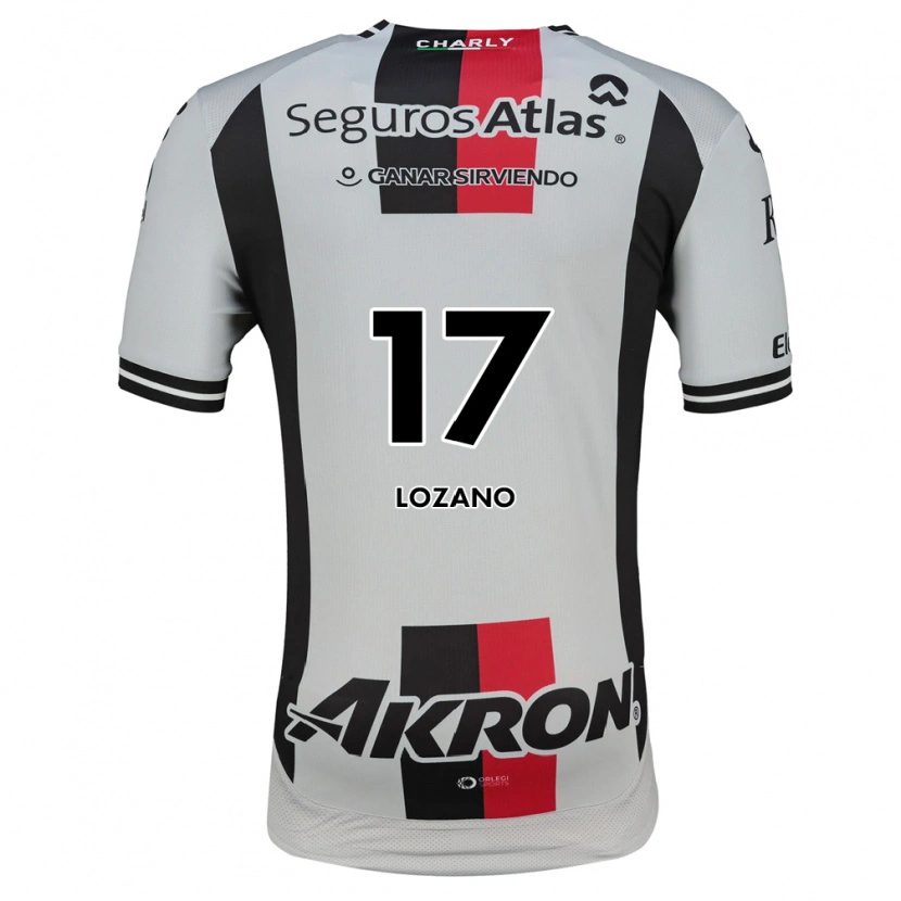 Danxen Men Rivaldo Lozano #17 White Red Black Away Jersey 2026/27 T-Shirt