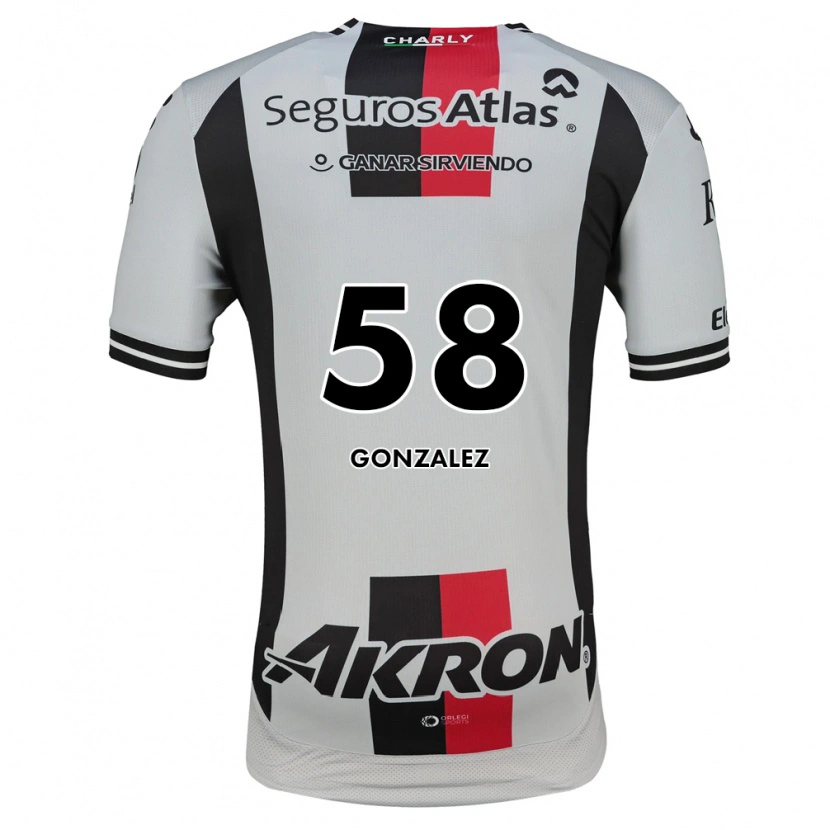 Danxen Men Arturo González #58 White Red Black Away Jersey 2026/27 T-Shirt