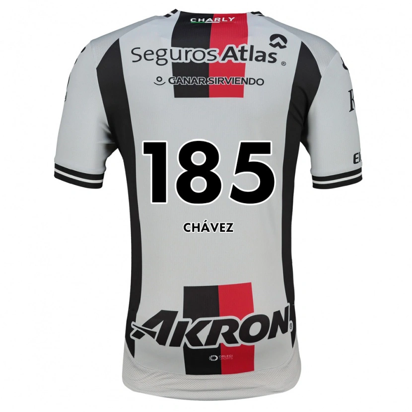 Danxen Men Gael Chávez #185 White Red Black Away Jersey 2026/27 T-Shirt