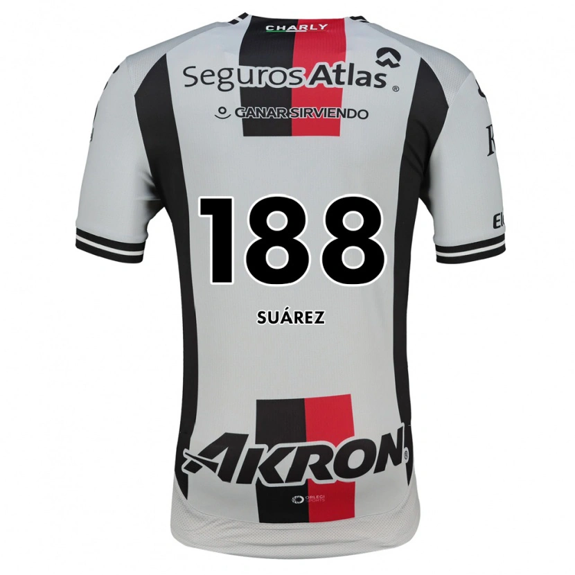 Danxen Men Luis Suárez #188 White Red Black Away Jersey 2026/27 T-Shirt