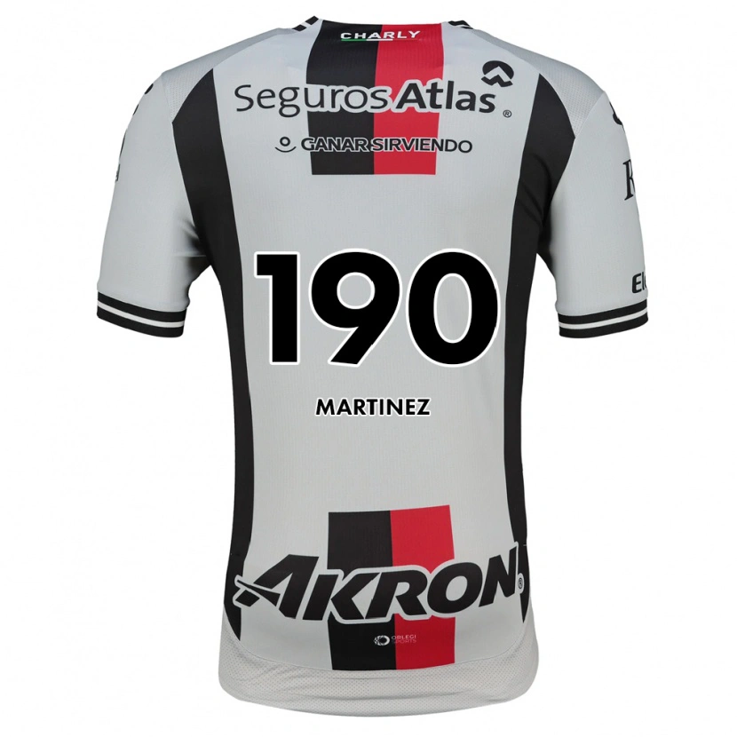 Danxen Men Luis Carlos Martínez #190 White Red Black Away Jersey 2026/27 T-Shirt