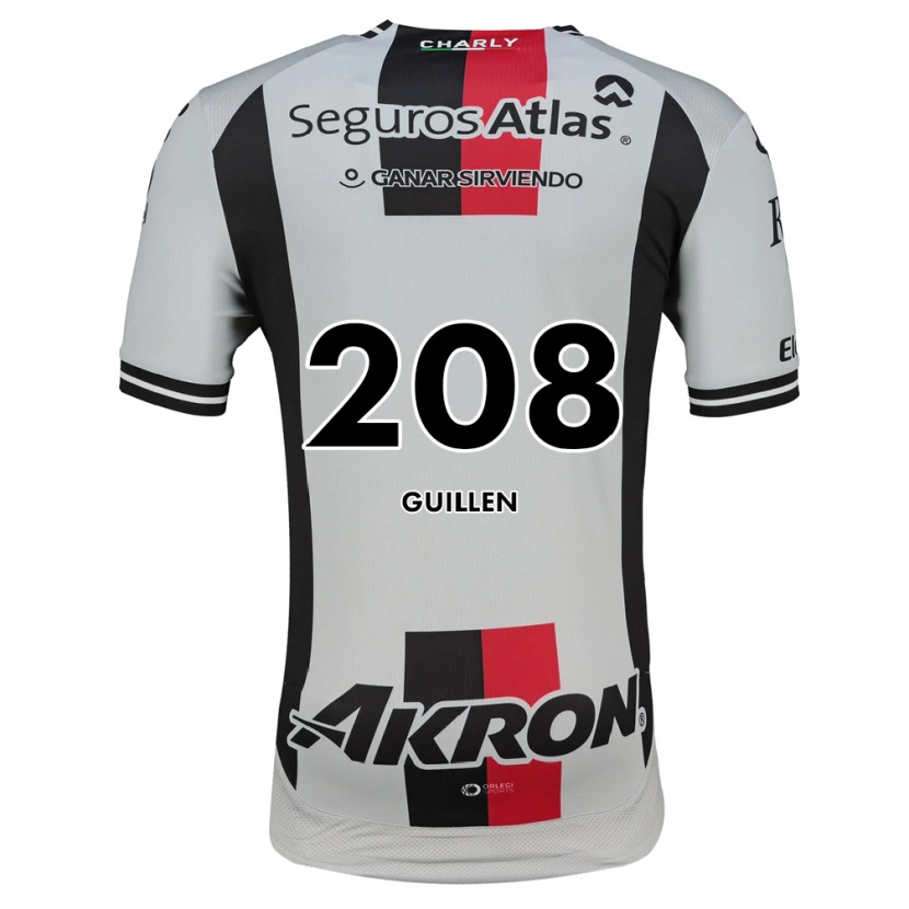 Danxen Men Jesús Guillén #208 White Red Black Away Jersey 2026/27 T-Shirt