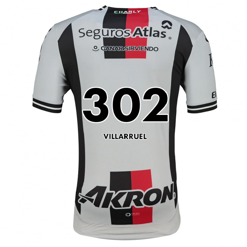 Danxen Men Horacio Villarruel #302 White Red Black Away Jersey 2026/27 T-Shirt
