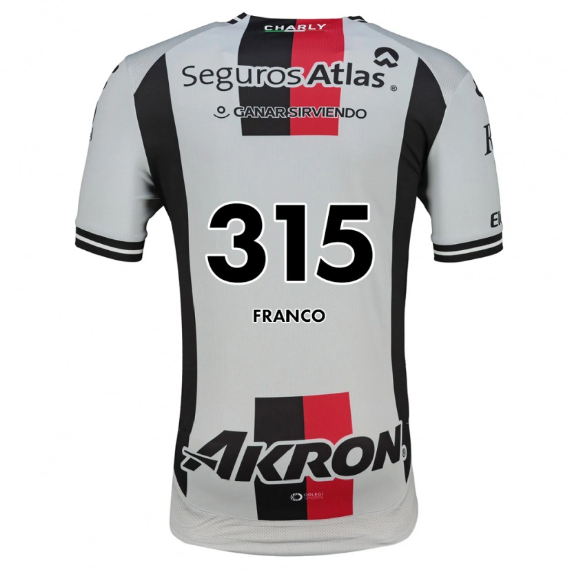 Danxen Men César Franco #315 White Red Black Away Jersey 2026/27 T-Shirt