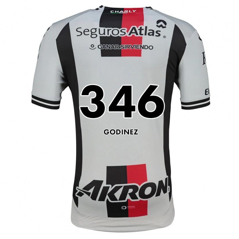 Danxen Men Olmo Godínez #346 White Red Black Away Jersey 2026/27 T-Shirt