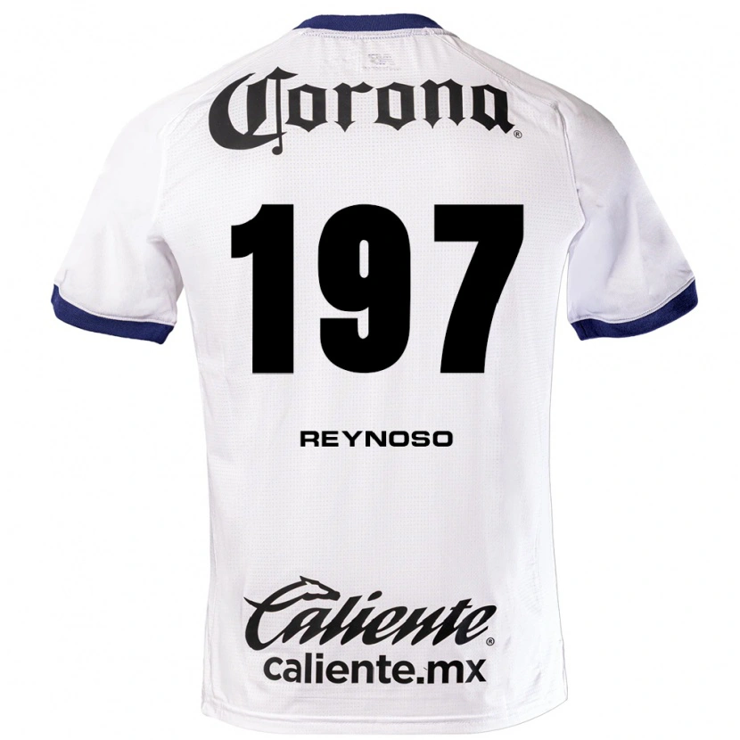 Danxen Men Daniel Reynoso #197 White Blue Black Away Jersey 2026/27 T-Shirt