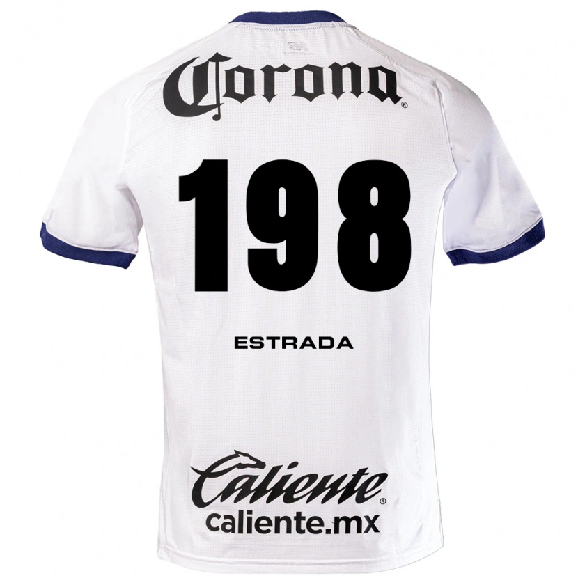 Danxen Men José Estrada #198 White Blue Black Away Jersey 2026/27 T-Shirt
