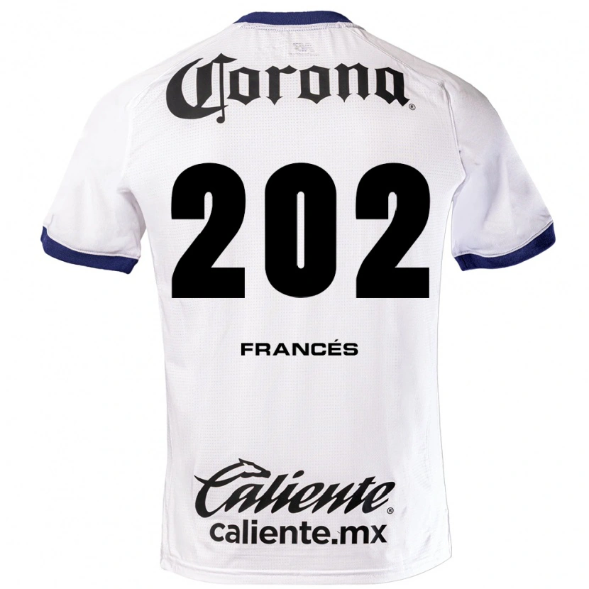 Danxen Men Lenin Francés #202 White Blue Black Away Jersey 2026/27 T-Shirt