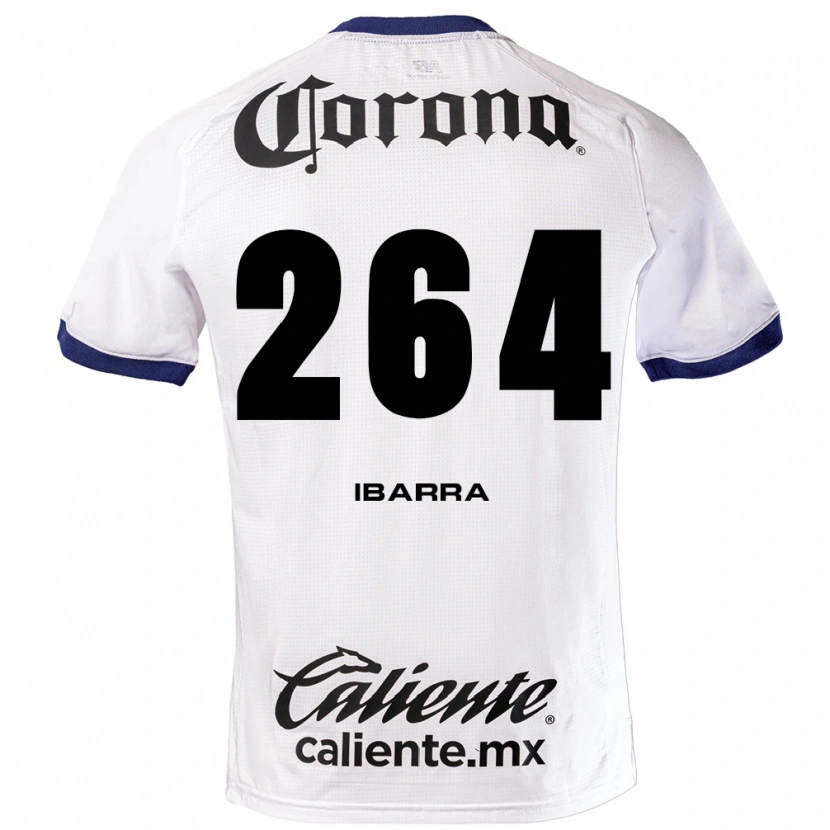 Danxen Men Jesús Ibarra #264 White Blue Black Away Jersey 2026/27 T-Shirt