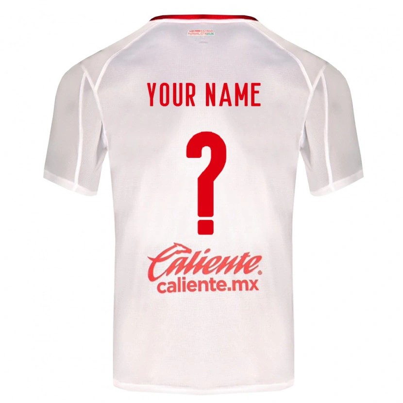 Danxen Men Your Name #0 White Green Red Away Jersey 2026/27 T-Shirt