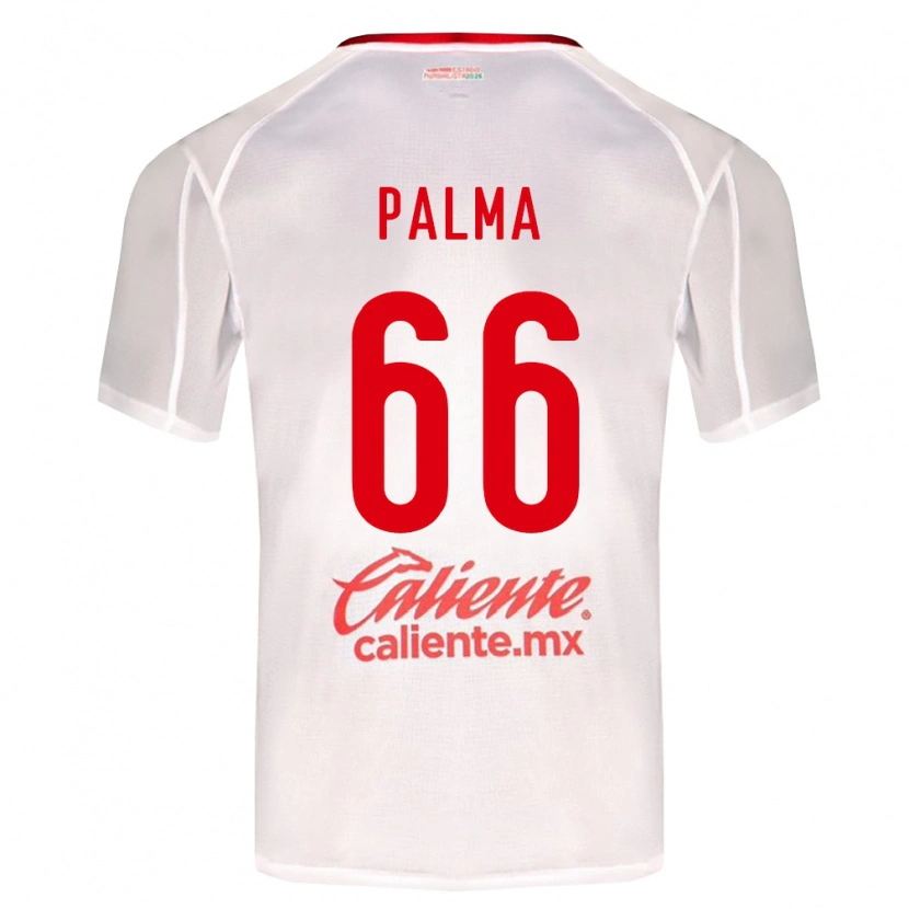 Danxen Men Arturo Palma #66 White Green Red Away Jersey 2026/27 T-Shirt