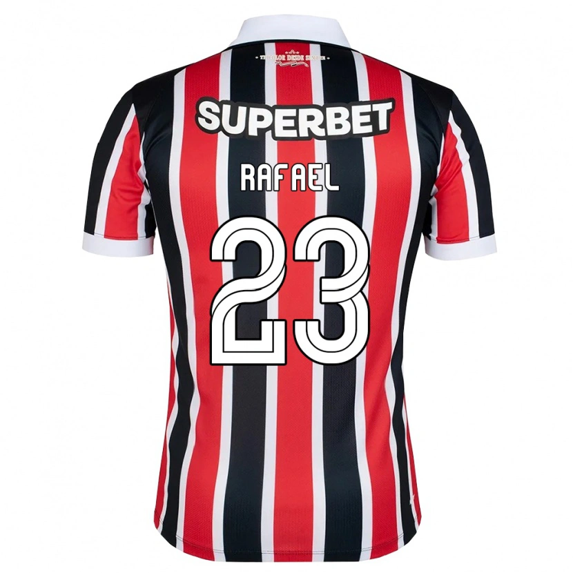 Danxen Men Rafael Pires Monteiro #23 Red White Black Away Jersey 2026/27 T-Shirt