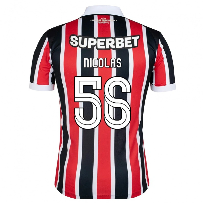 Danxen Men Nicolas Bosshardt #56 Red White Black Away Jersey 2026/27 T-Shirt