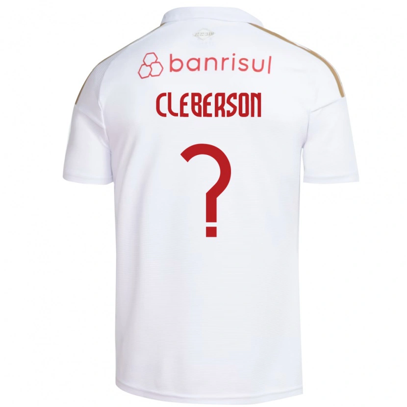 Danxen Men Cleberson #0 White Red Away Jersey 2026/27 T-Shirt