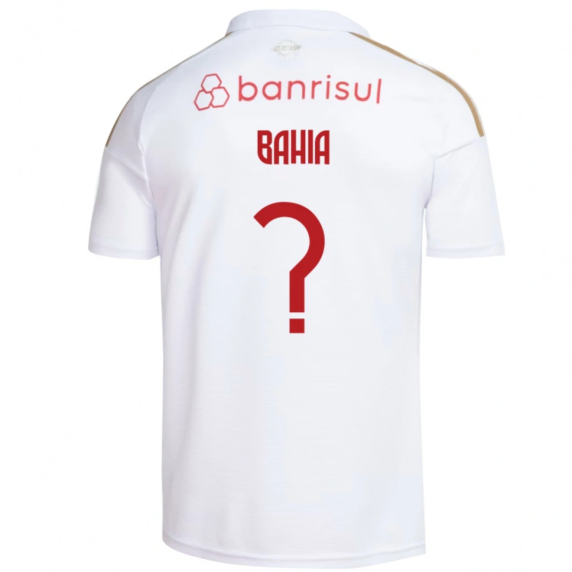 Danxen Men Guilherme Bahia #0 White Red Away Jersey 2026/27 T-Shirt
