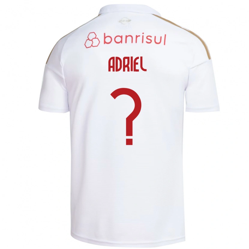 Danxen Men Adriel #0 White Red Away Jersey 2026/27 T-Shirt