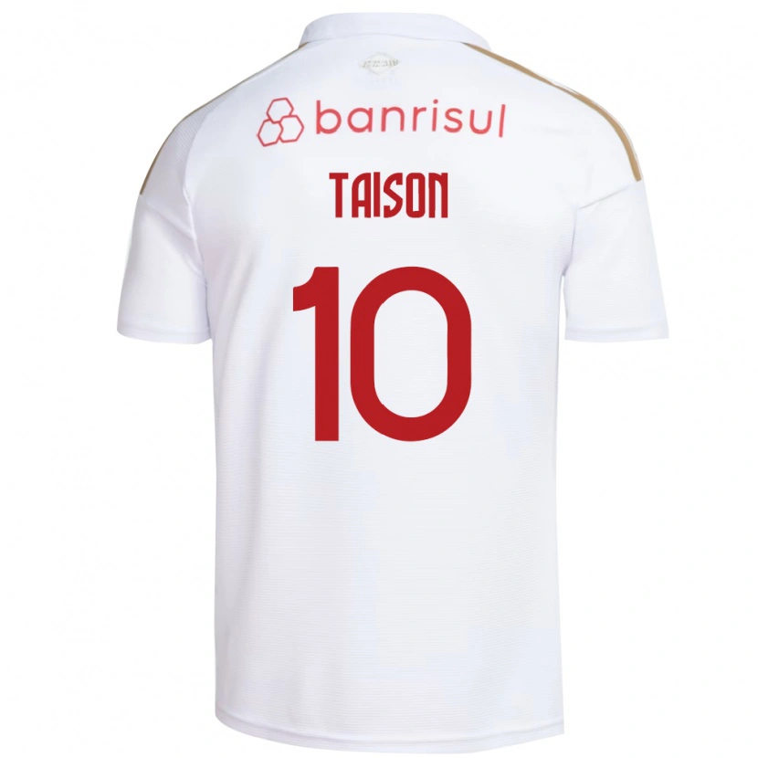 Danxen Men Taison #10 White Red Away Jersey 2026/27 T-Shirt
