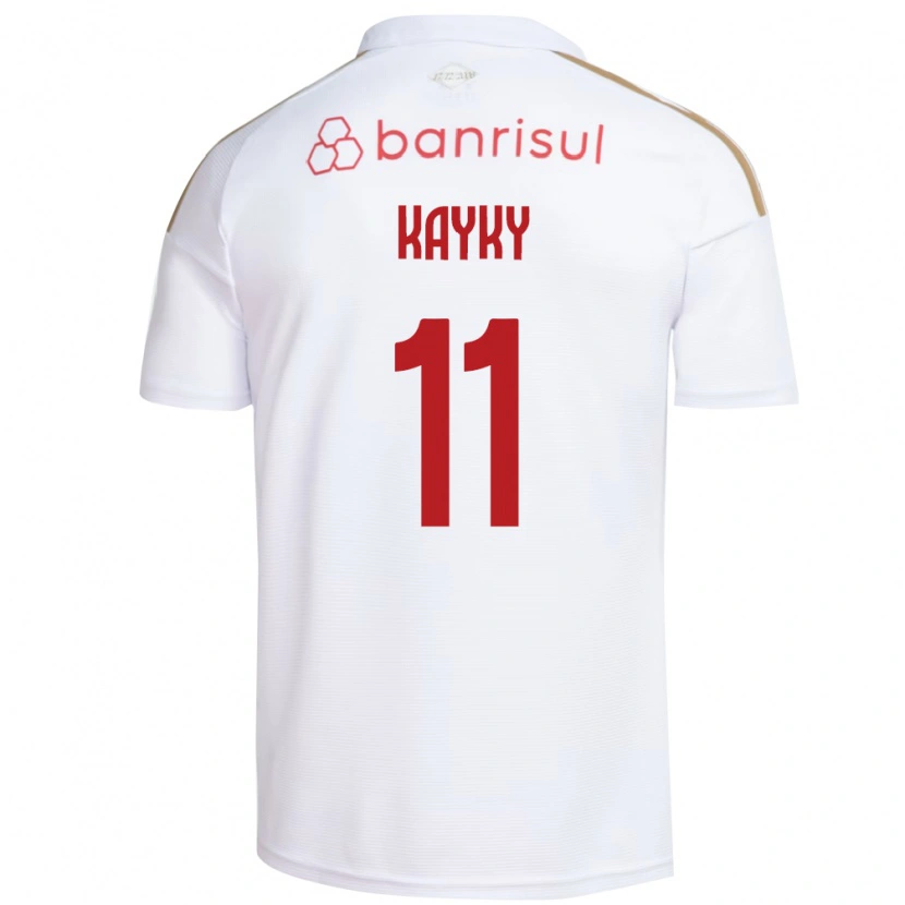 Danxen Men Kayky Da Silva Chagas #11 White Red Away Jersey 2026/27 T-Shirt