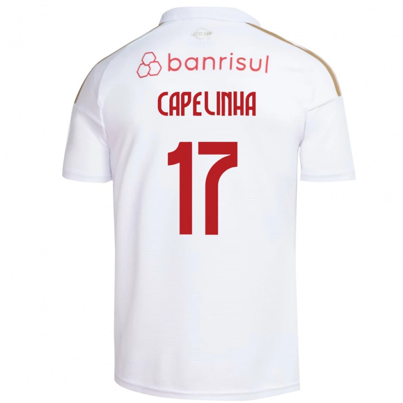 Danxen Men Capelinha #17 White Red Away Jersey 2026/27 T-Shirt