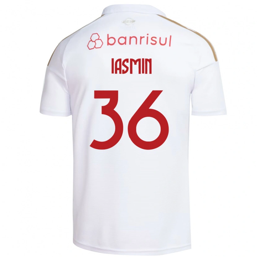 Danxen Men Iasmin #36 White Red Away Jersey 2026/27 T-Shirt