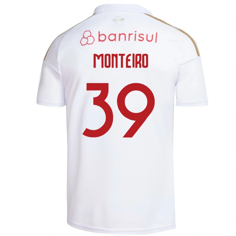 Danxen Men Letícia Monteiro #39 White Red Away Jersey 2026/27 T-Shirt