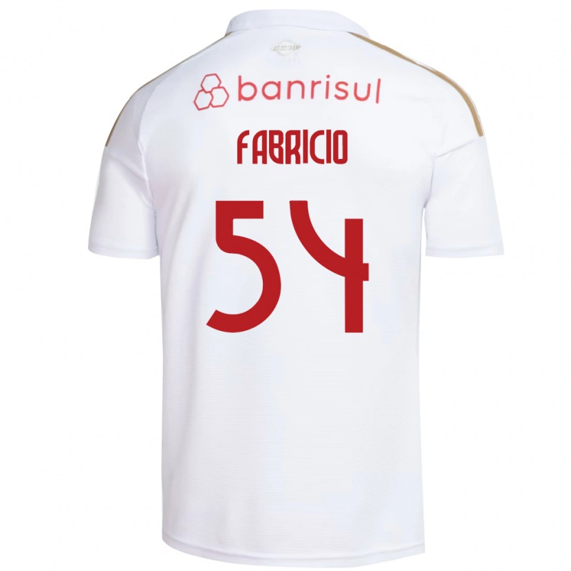 Danxen Men Fabricio Zechmeister Do Prado #54 White Red Away Jersey 2026/27 T-Shirt