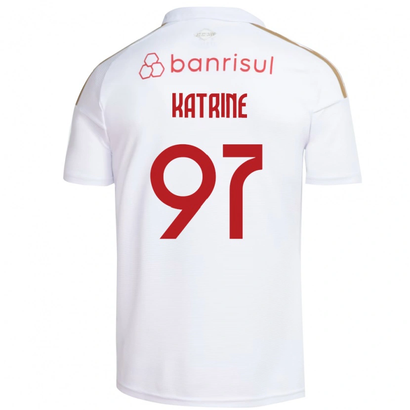 Danxen Men Katrine #97 White Red Away Jersey 2026/27 T-Shirt