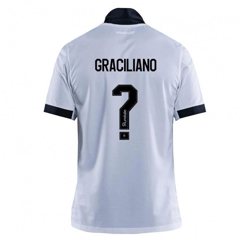 Danxen Men Arthur Graciliano #0 Black White Away Jersey 2026/27 T-Shirt