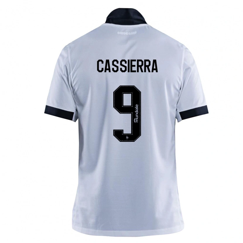 Danxen Men Mateo Cassierra #9 Black White Away Jersey 2026/27 T-Shirt